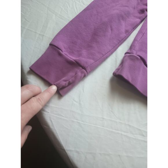 Y2K Vintage Aeropostale Purple Graphic Hoodie Sweatshirt Women Medium Pullover - Picture 5 of 5